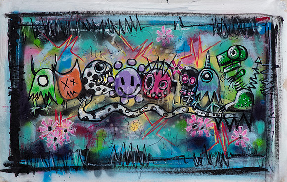 "These are my Characters" (Fears and Flowers Series)