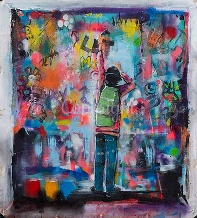 "Let them Paint" ( In the Mirror Series)