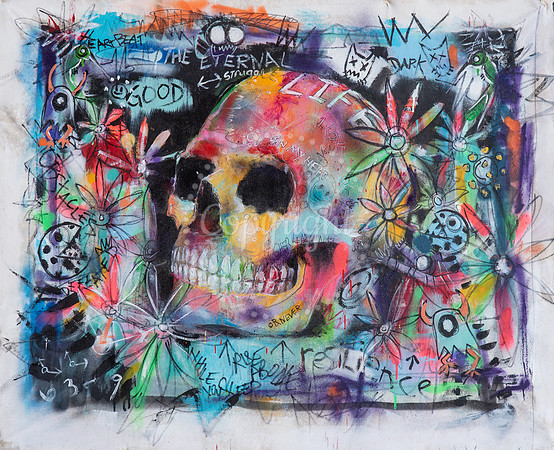 "The Eternal Strugle” (Fears and Flowers Seriesg